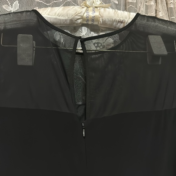 Brand new SLnY black flower imprint dress size 6 vintage - Picture 8 of 12